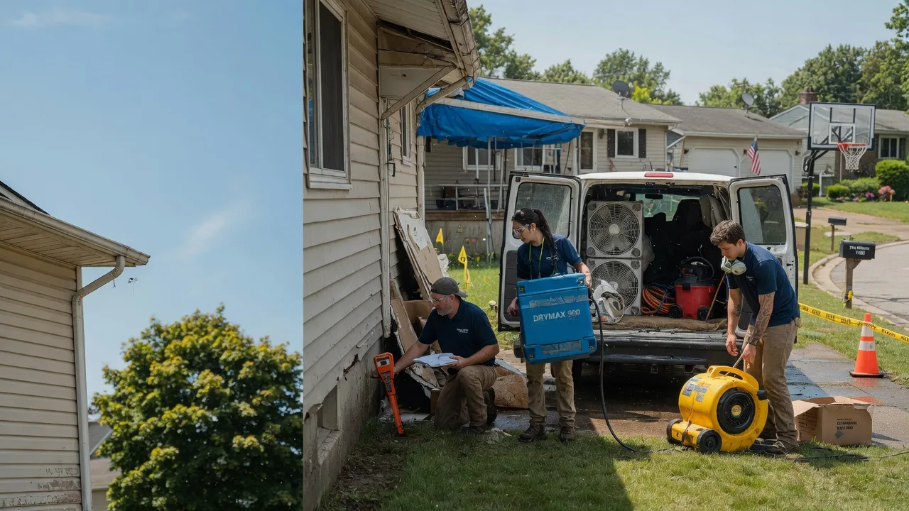 Ceiling Leak Cleanup in Beaverton, MI near me