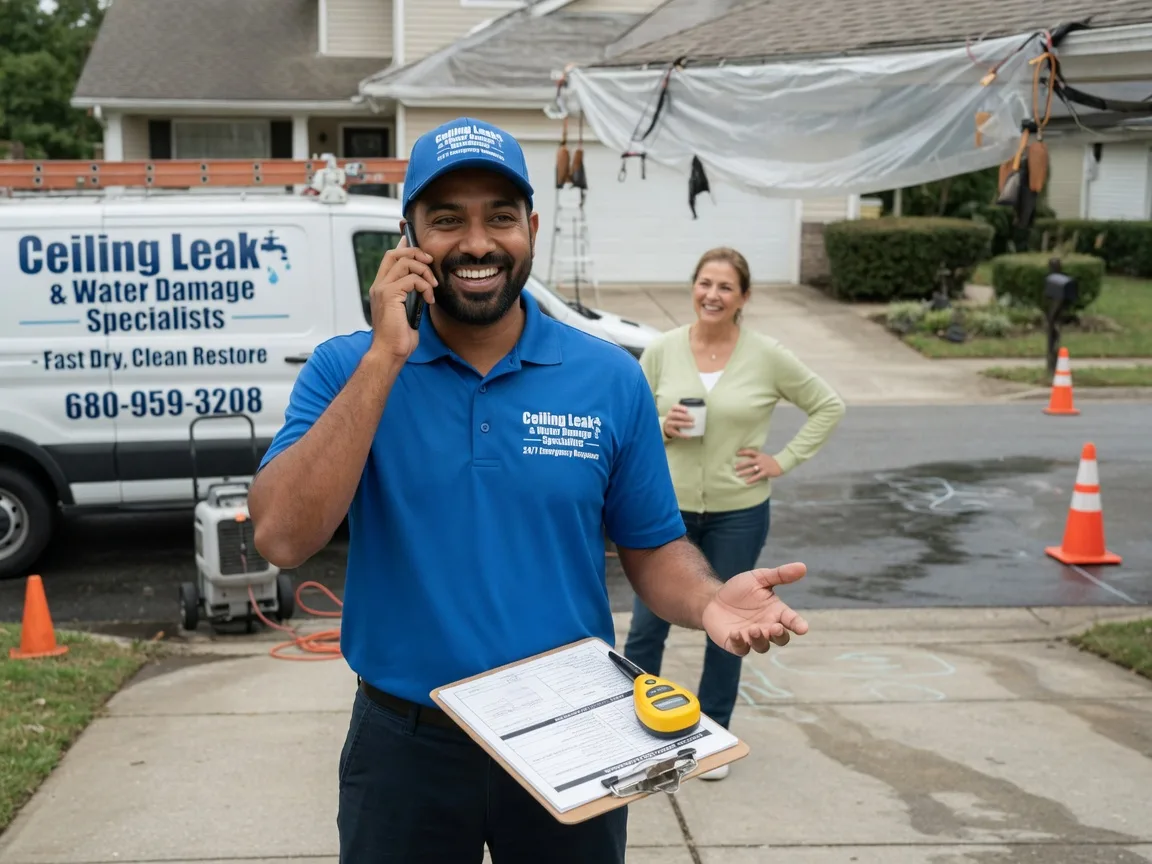 Ceiling Leak Cleanup Beaverton, MI FAQs